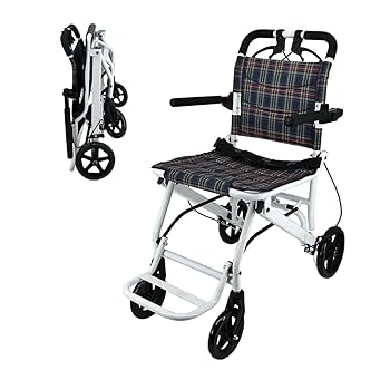 Amazon | RAKU 車椅子 介助型 自立できる ノーパンクタイヤ