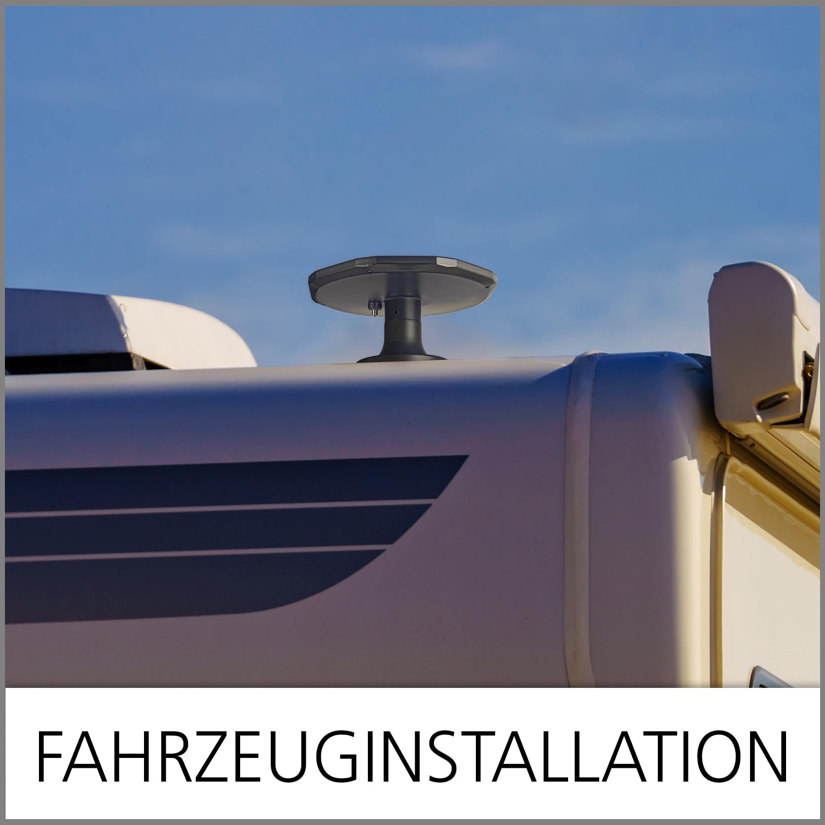 TELESTAR Antena 15 LTE aktywna antena DVB-T2 HD (instalacja 4 w 1, DVB-T/UKW/DAB+, antena zewnętrzna Full-HD, filtr LTE, wzmocnienie do 20 dB), czarna