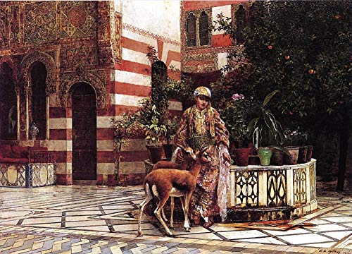 Peinture à l'huile célèbre de Edwin Lord Weeks peinte à la main par des professeurs d'art
