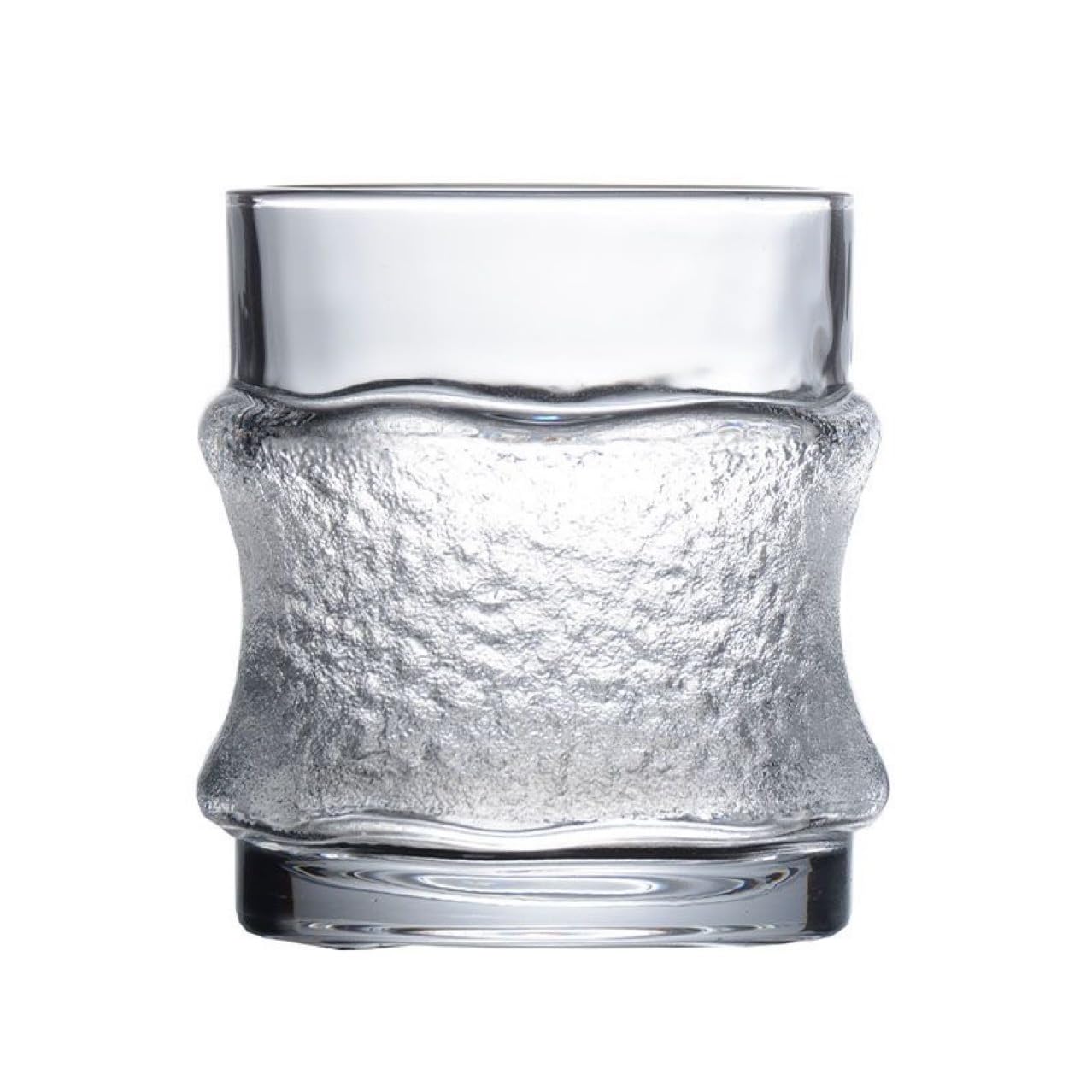 Eleganckie szklanki 290 ml, wielofunkcyjne, eleganckie kubki do picia w stylu japońskim, szklanki do whisky z kreatywnym, wyjątkowym szkłem, 2 szt. Szklanki do napojów