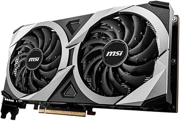 MSI Radeon RX 6700 XT MECH 2X 12G OC Gaming Graphics Card - 12GB GDDR6, 2620MHz, PCI Express 4, 192-bit, 3x DP v 1.4, HDMI 2.1 (Supports 4K & 8K)