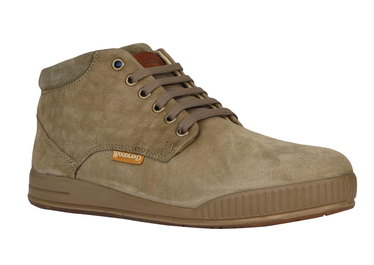 Woodland Mens Khaki Leather Boot-11 UK/India (45 EU) -(GB 1620114) (B01M2AC4YE) Amazon Price History, Amazon Price Tracker