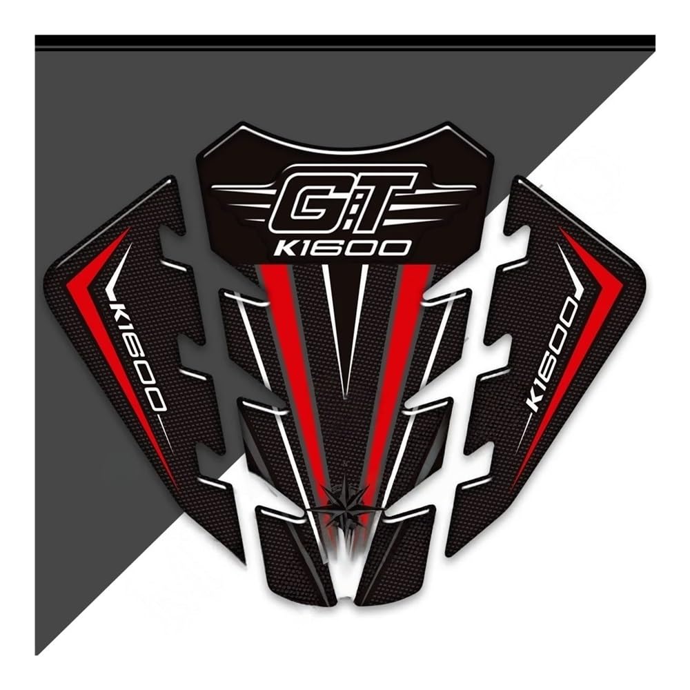 Fgjryedxj Red Motorcycle Fuel Tank Pads 2015-2021 For B&M&W K1600gt K1600 K 1600 Gt Tank Pad Stickers