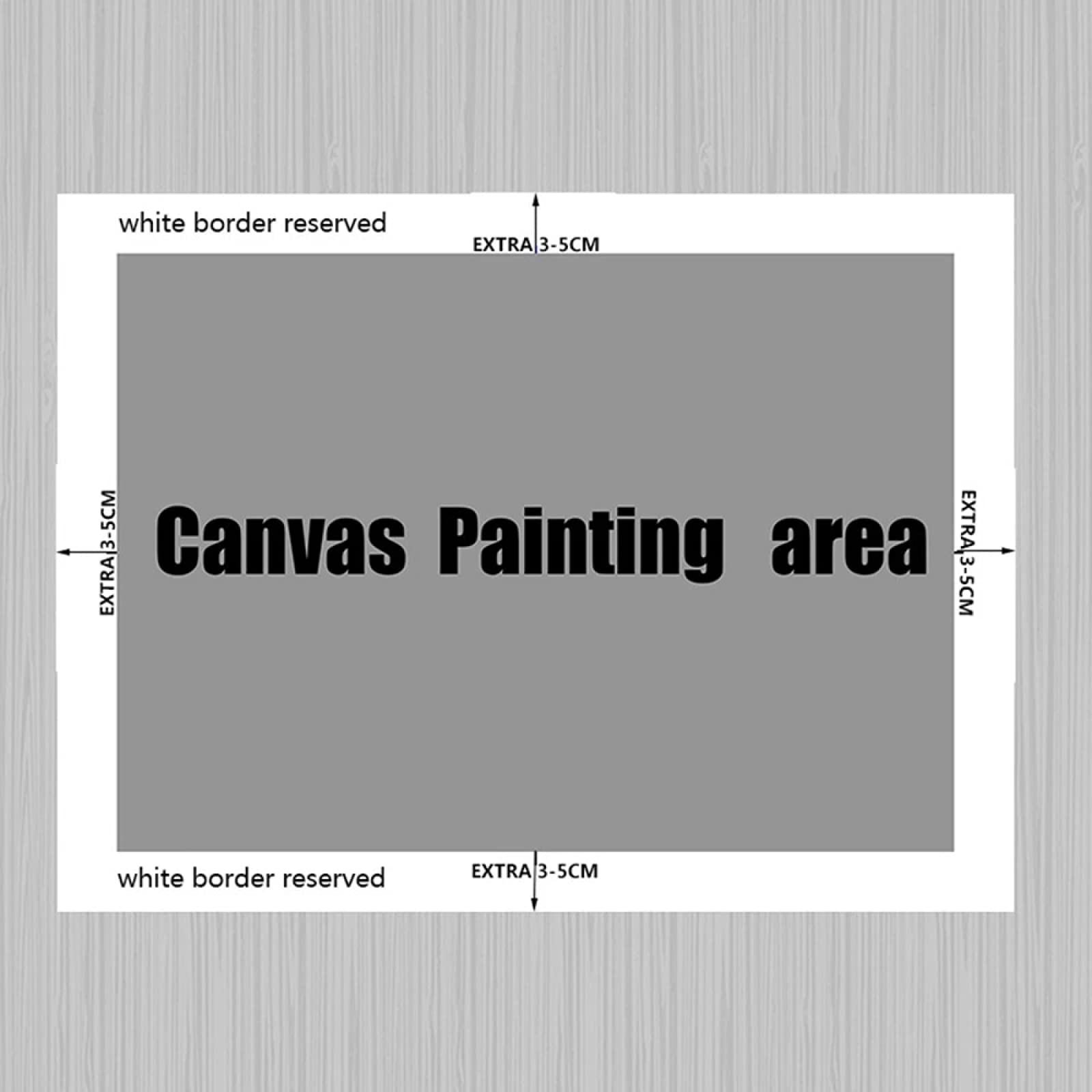 Rumlly Pintura Abstracta de Dedo a Dedo de Mano Impresa en Lienzo, Carteles e Impresiones, Imagen artística de Pared para Sala de Estar, decoración del hogar, 70x120cm sin Marco