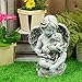 Joseph's Studio by Roman Cherub with Puppy Garden Statue, Garden Collection,