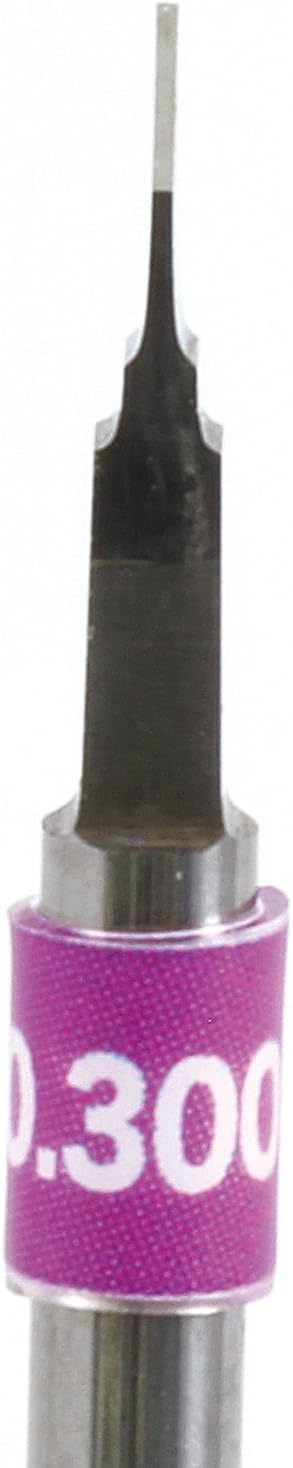 SakiGake 魁 Tungsten Carbide Line Chisel Width 0.300mm for Plastic Models