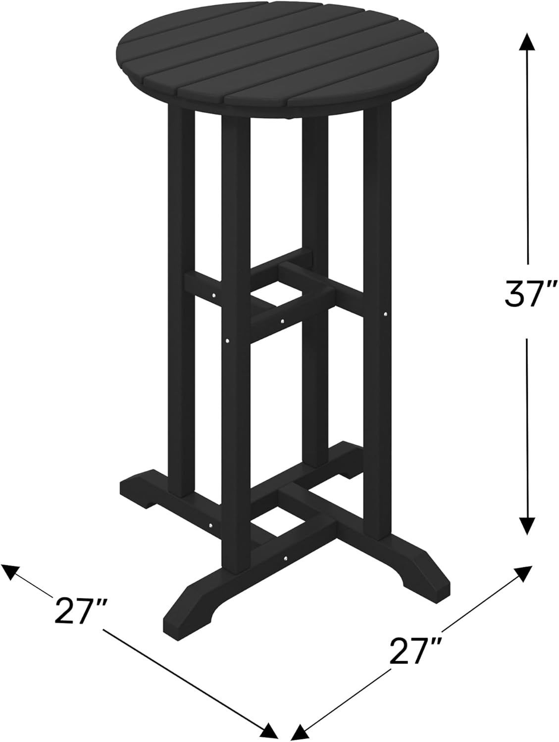 WestinTrends Malibu Outdoor Patio Counter Height Bar Stools Bistro Bar Table Set