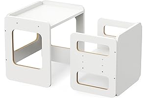 Tilhumt Montessori Weaning Table and Chair Set: A Learning Haven for Toddlers