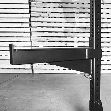 Rugged Fitness Y250 Power Rugged Heavy Lift Spotter Arms Pair Attachment, Only Compatible with Y100 Rugged Warrior Power Rack & Y120 Rugged Maverick Half Racks