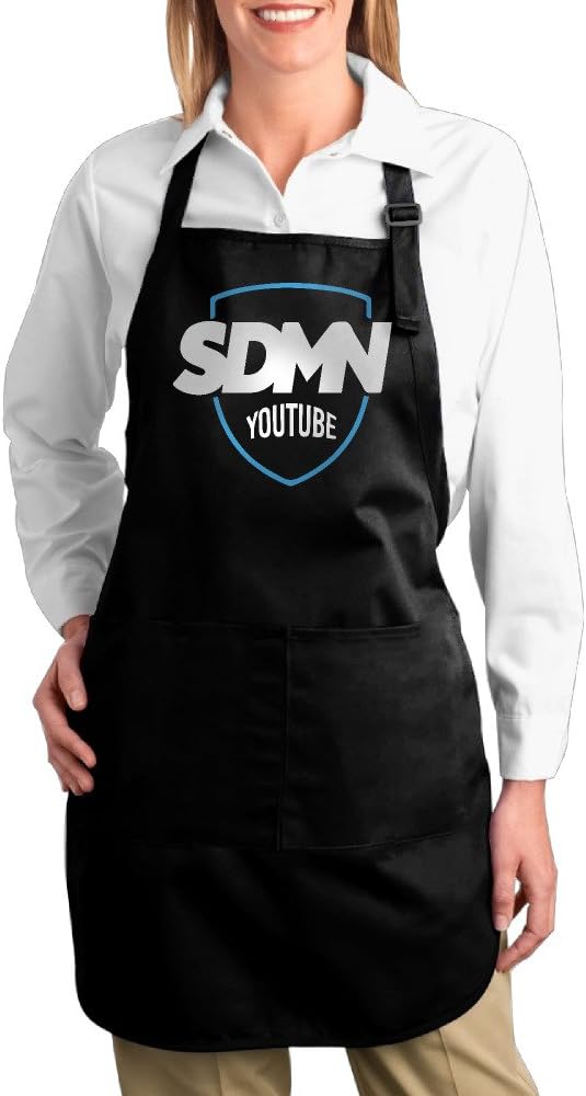 Women Sidemen Youtube Sdmn Cooking Apron Baking Aprons Buckle Halter 7072cm (2 Color)