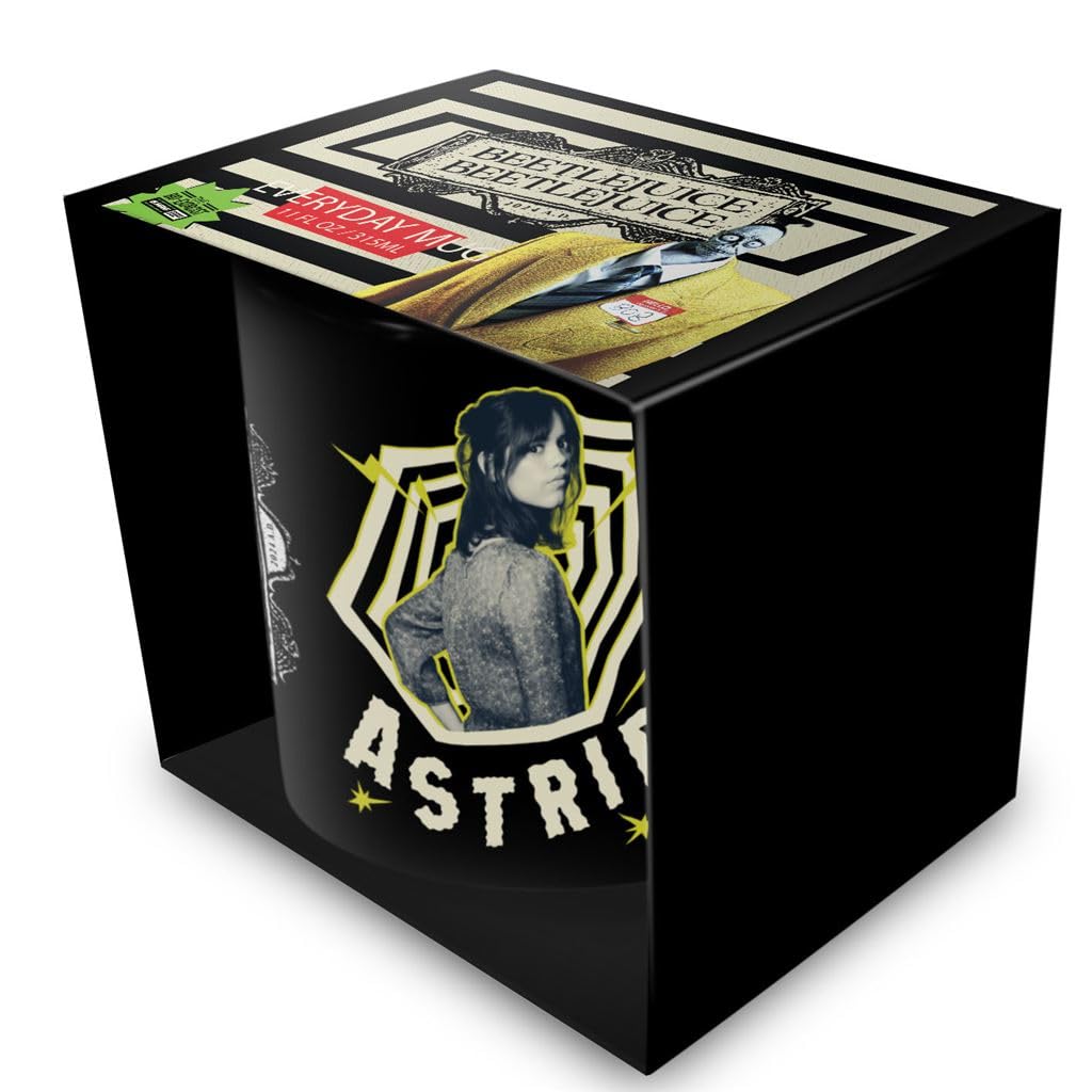 Pyramid International Beetlejuice 2 (Astrid) Black Mug - 10Oz / 315Ml Ceramic Mug - One Size