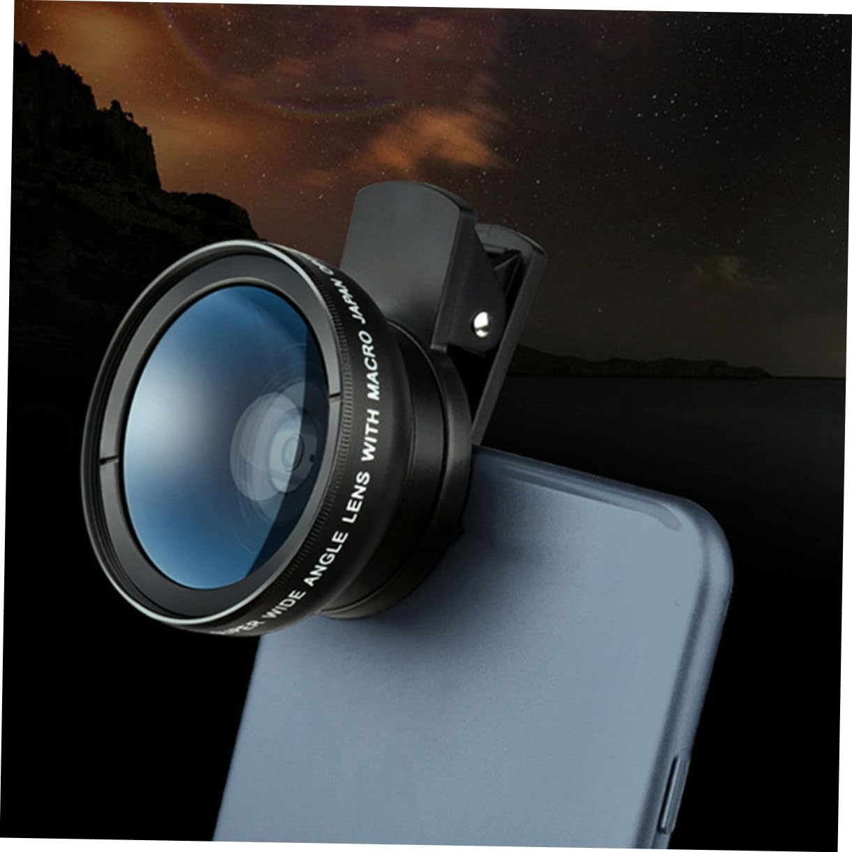 ARTIBETTER 3 Pezzi 37Mm045X49Uv Super Grandangolare Macro Obiettivo Del Telefono Cellulare Teleobiettivo Del Telefono Grandangolo Teleobiettivo Len Obiettivi Della Fotocamera Smartphone Clip