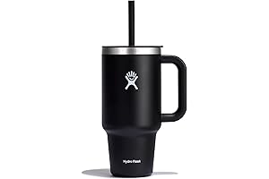 Hydroflask Black Travel Tumbler - Adventure-Ready Hydration for Every Occasion