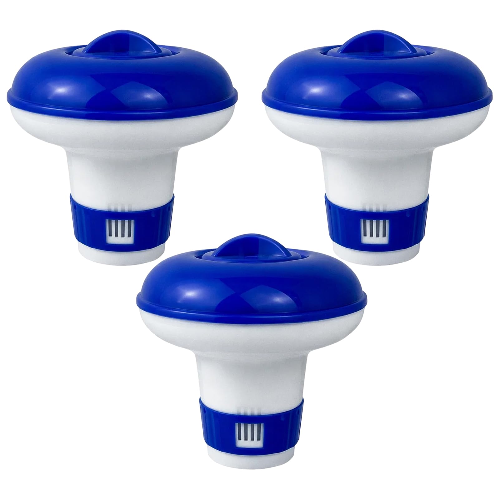 3Pcs Hot Tub Chlorine Dispenser, Adjustable Chlorine Dispenser for Hot Tub, All Spa, and Water Park Swimming Pool Floater
