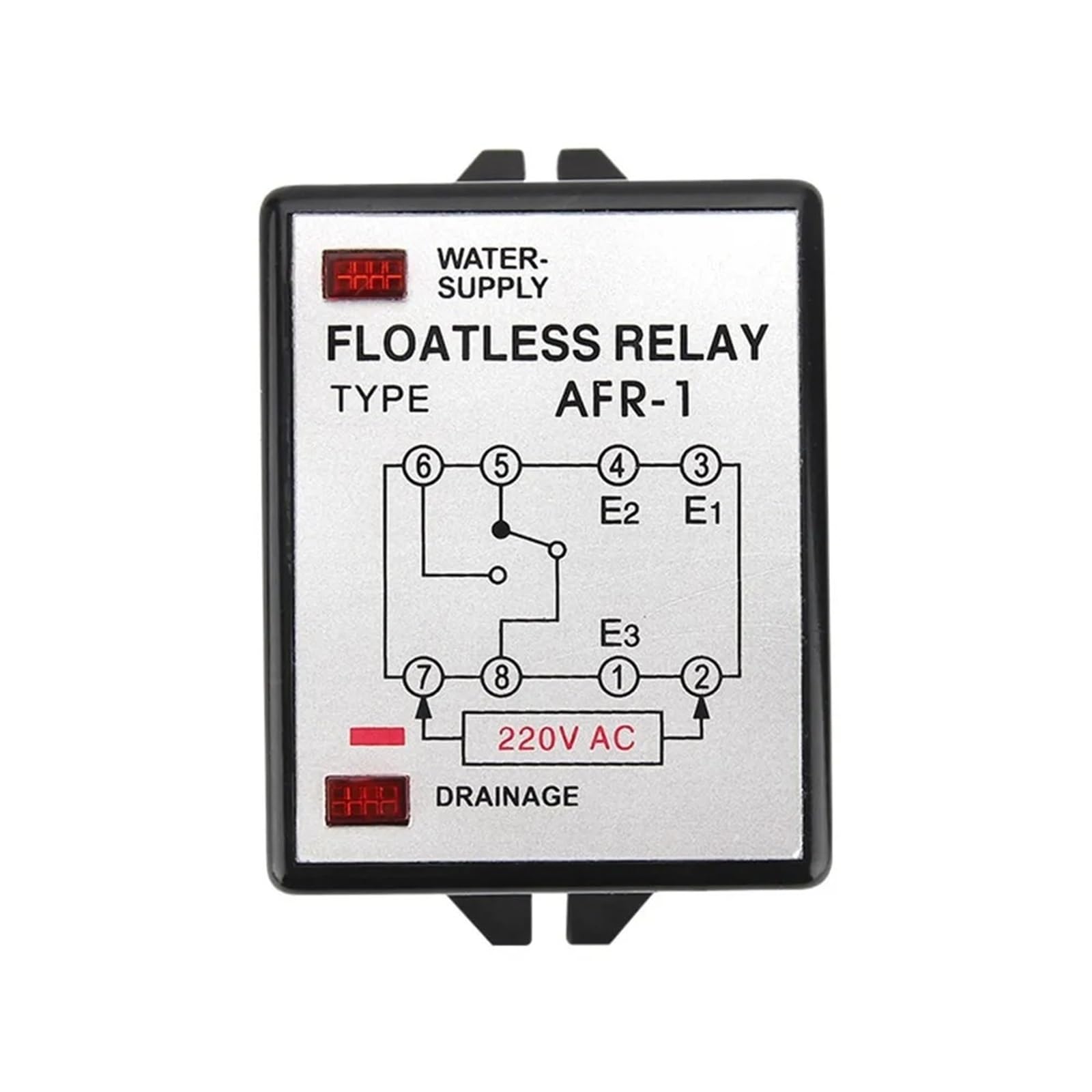 Interruptor de sensor de nivel de agua líquida con relé sin flotador 220V CA modelo AFR-1