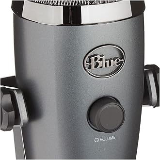Logitech for Creators Blue Yeti Nano Premium USB Mic for Recording and Streaming – Shadow Gray