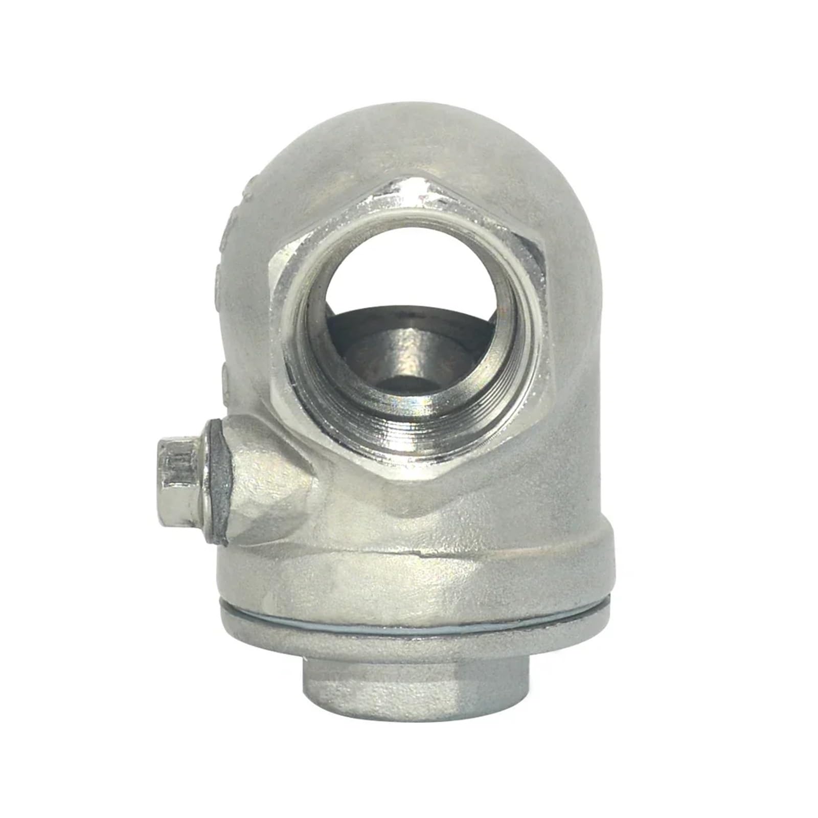 Accesorio de conversión de acero inoxidable Válvula antirretorno horizontal de acero inoxidable 1/2", 1", 3/4", 1-1/4", 1-1/2", 2", con rosca hembra unidireccional(1)