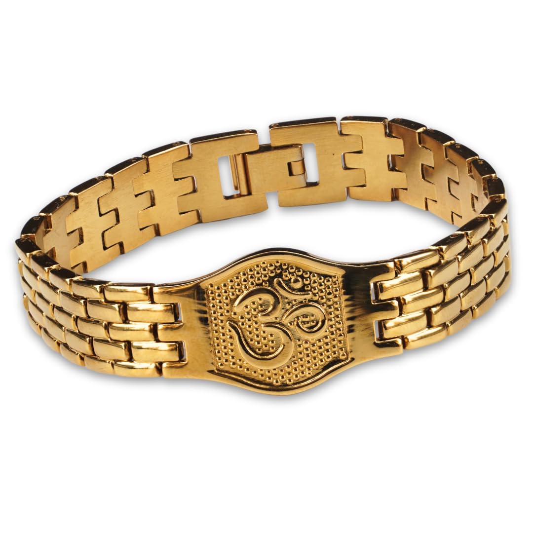 See full amazon price history chart for Japam Gold Plated Om Serenity Bracelet | Gold Plated Metal Bracelet for Meditation and Prayer for Men & Women | Regular Size (8.5 Inches Long) Japam Gold Plated Om Serenity Bracelet | Gold Plated Metal Bracelet for Meditation and Prayer for Men & Women | Regular Size (8.5 Inches Long) (B0CXXWLNZ5) Amazon Price History, Amazon Price Tracker