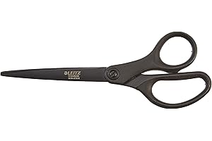 Leitz Precision Titanium Scissors: Ambidextrous Comfort and Efficiency