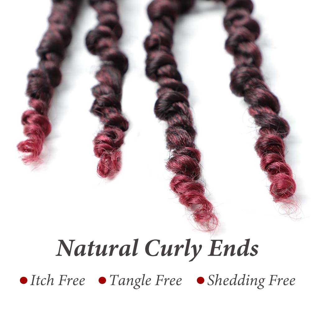 6 Inch Passion Twist Crochet Hair 9 Packs Passion Twist Hair Pre Looped Ombre Braiding Hair Short Pre-twisted Passion Twist Crochet Hair for Black Women（TBUG,6 Inch,9 Packs）