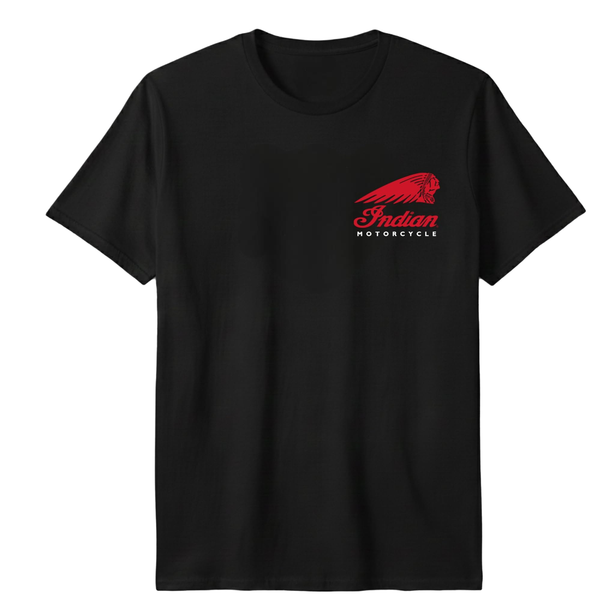 T-shirt indien noir homme coton vêtement ethnique manches courtes