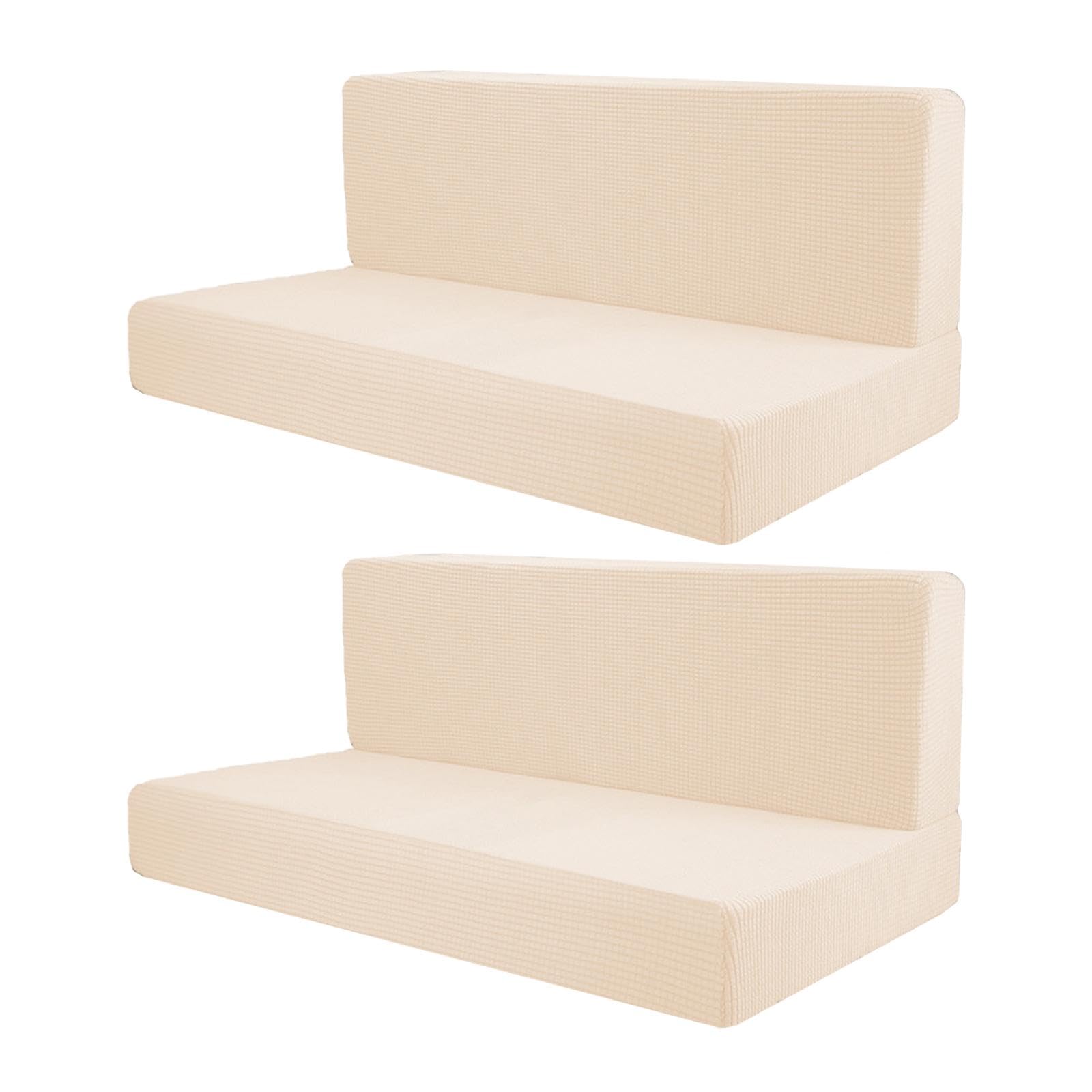 Housses de coussin élastiques pour canapé : protégez vos meubles en jaune