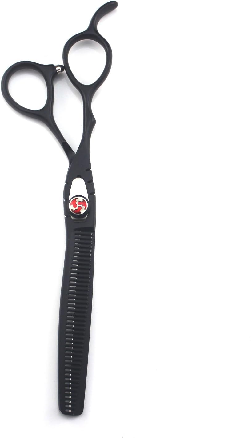 JIESENYU 7.0 in. Left-handed Professional Hair Scissors set,Straight & Thinning,barber shears,JP440C,62HRC (Scissors Set)