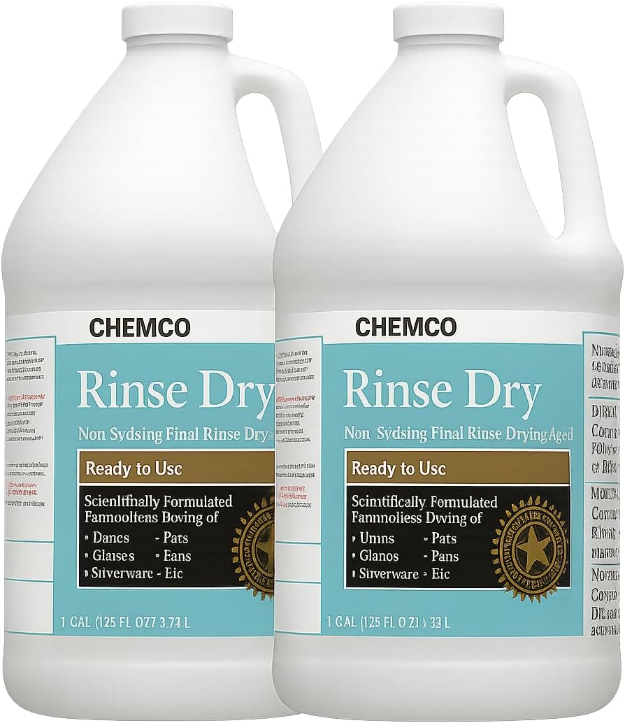 Chemco Rinse Dry (Case of 2-1 Gal)
