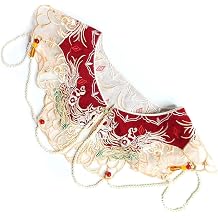 Chinese Red Phoenix Phoenix Lace Cloud Collar Shawl Wrap Shoulder Scraf for Mamian Skirt Hanfu Handmade Red Phoenix
