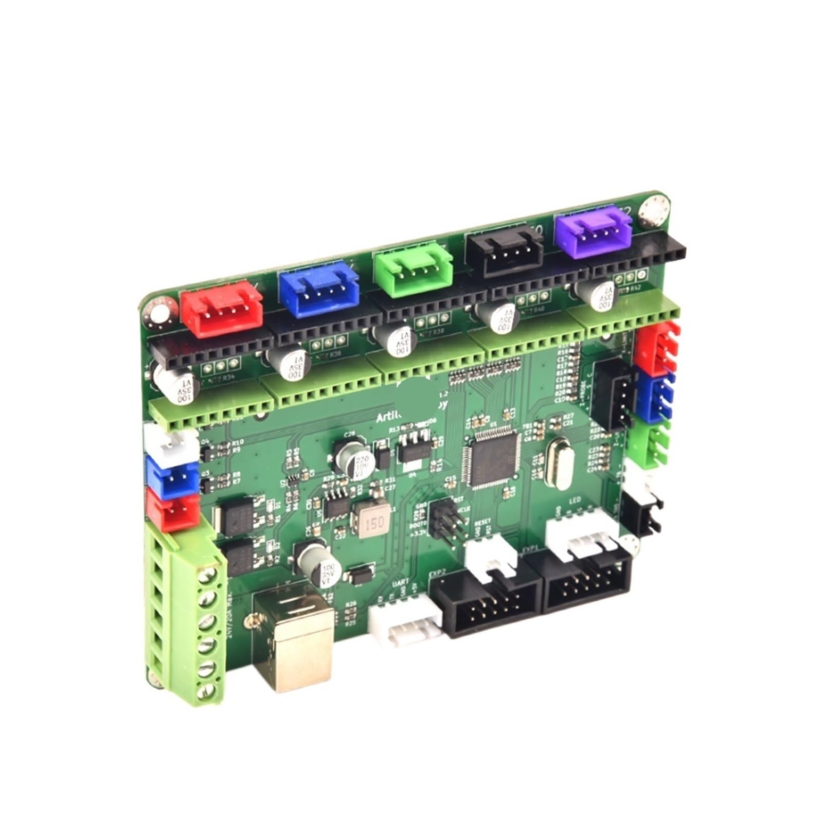 Carte mère 32 bits améliorée for imprimantes 3D Hornet/Sidewinder X2 / Genius Pro, pièces de rechange de carte de contrôle haute performance(Hornet)