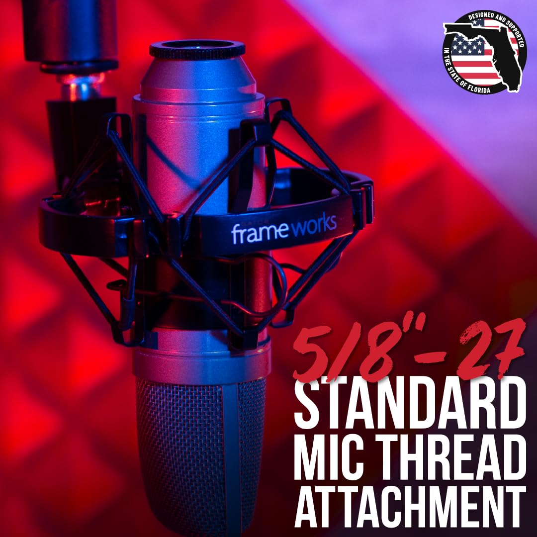 Amazon.com: Gator Frameworks Universal Shockmount for Microphones