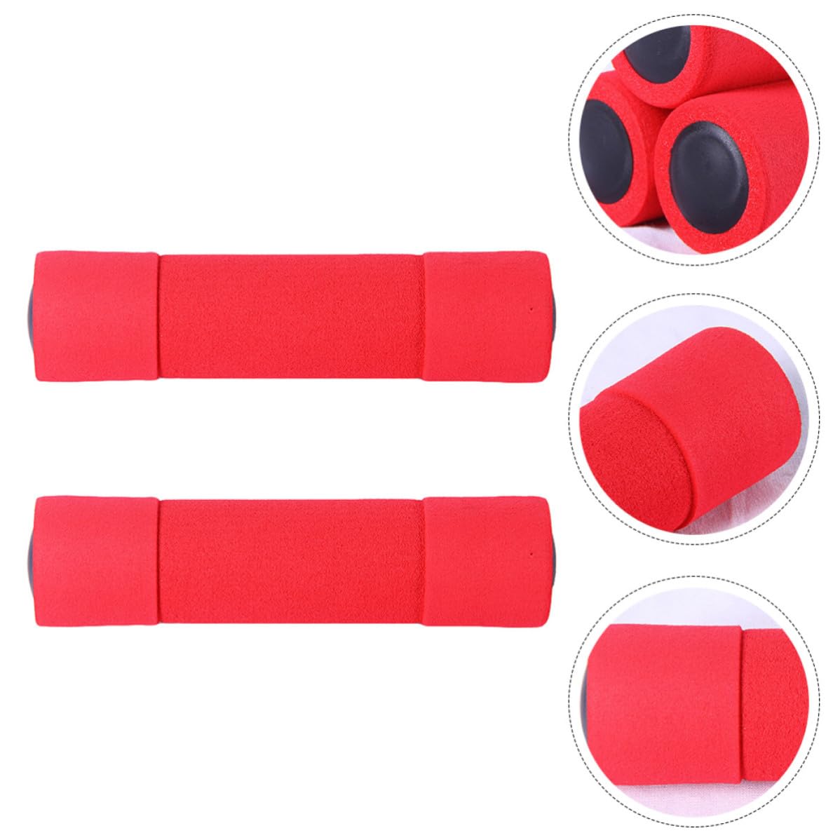 Mancuernas de Espuma Rojas 0, 5kg 2 Piezas para Mujer
