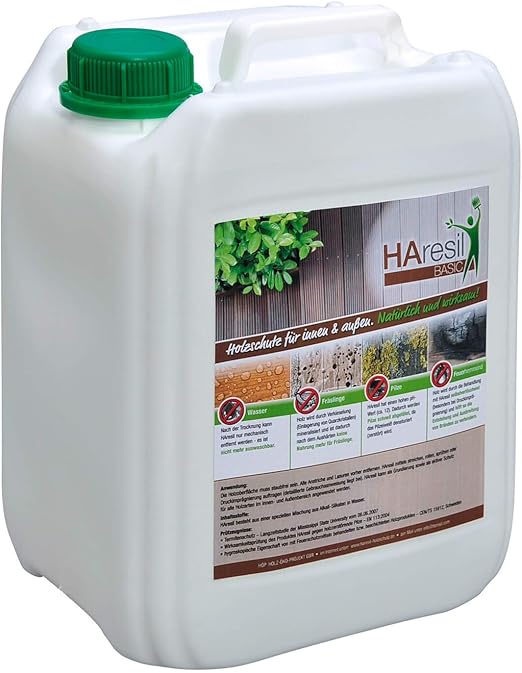 Biologischer Holzschutz HAresil Basic 5l gegen Holzwurm ...