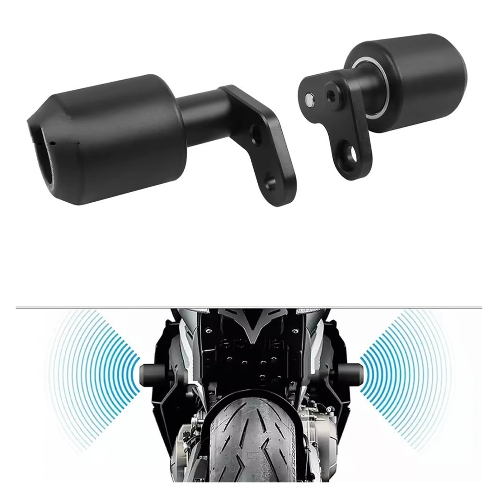 Per Kawasaki ZX-6R 2024 2025 Per NINAJ ZX636 Moto Protezione Caduta Paratelaio Carenatura Guard Crash Pad Protector