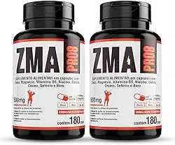 Floral Ervas do Brasil, Zma Pro8 2x 180cap Magnésio Zinco Boro Cromo Selênio Cálcio