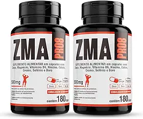 Floral Ervas do Brasil, Zma Pro8 2x 180cap Magnésio Zinco Boro Cromo Selênio Cálcio