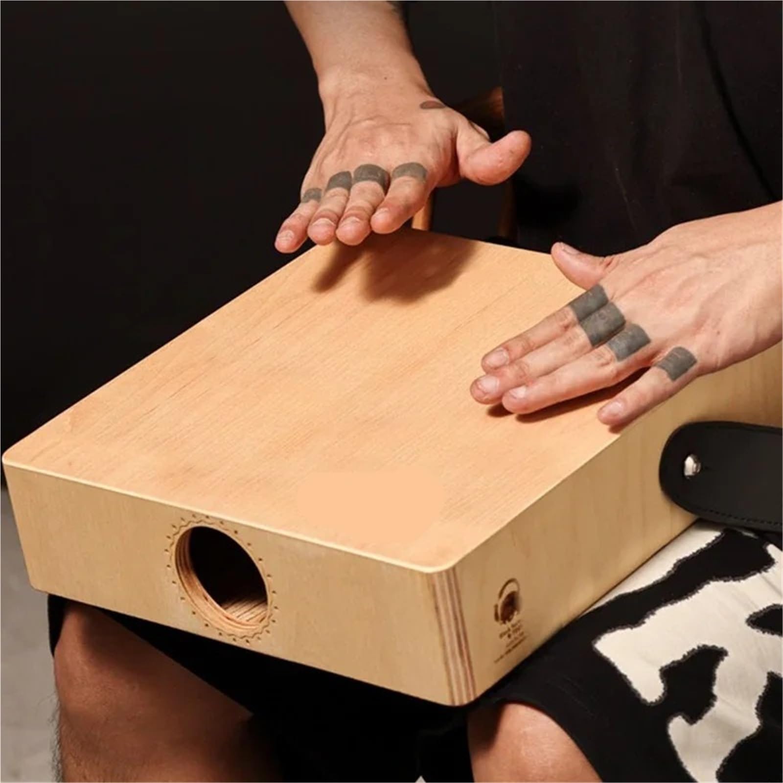 Cajon Cajon portatile, tamburo, batteria da viaggio professionale, tamburello multifunzionale for principianti, percussioni