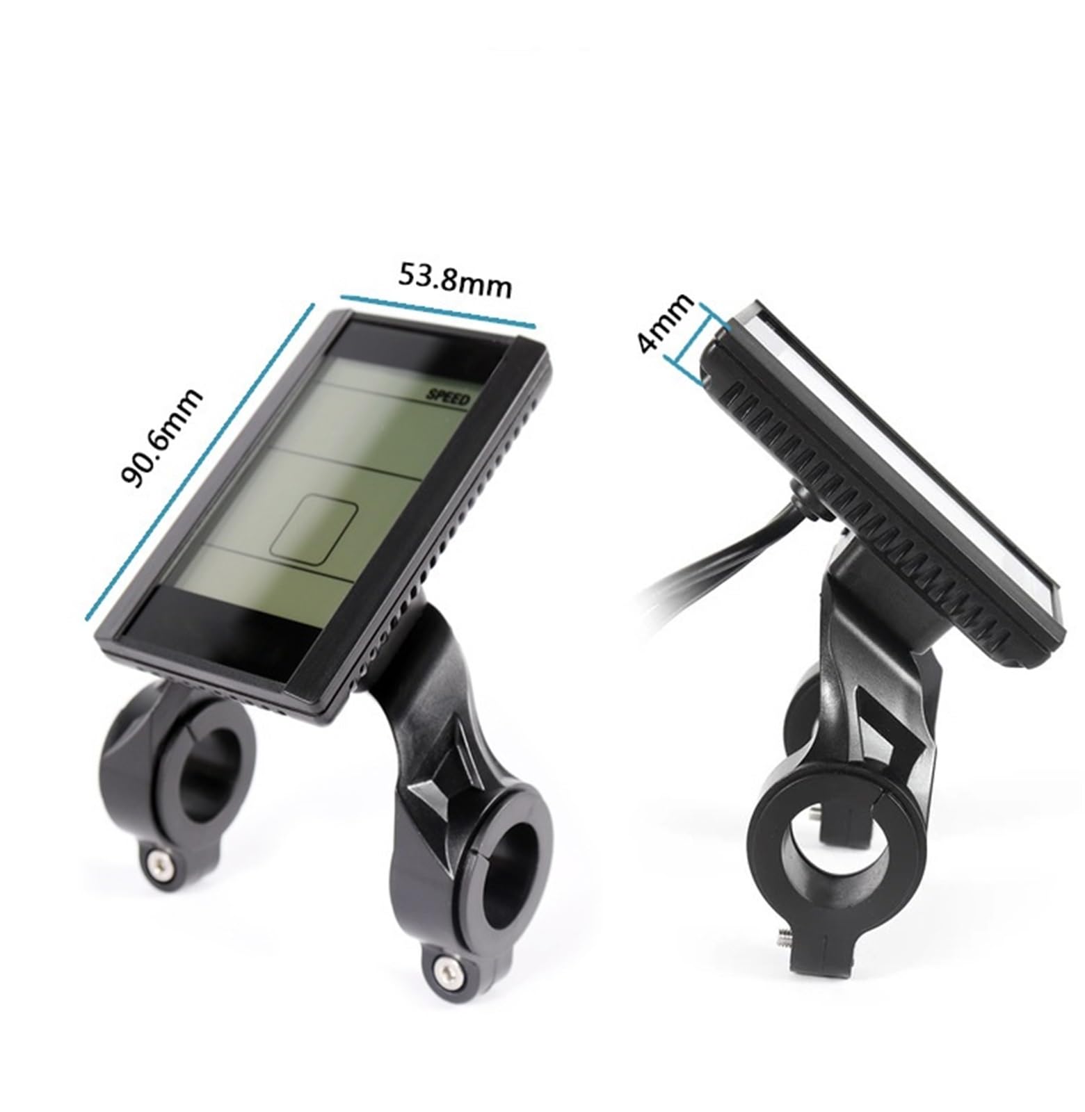 Pantalla para Ebike, Pantalla De Medidor Inteligente S830 con LCD Y Puerto USB