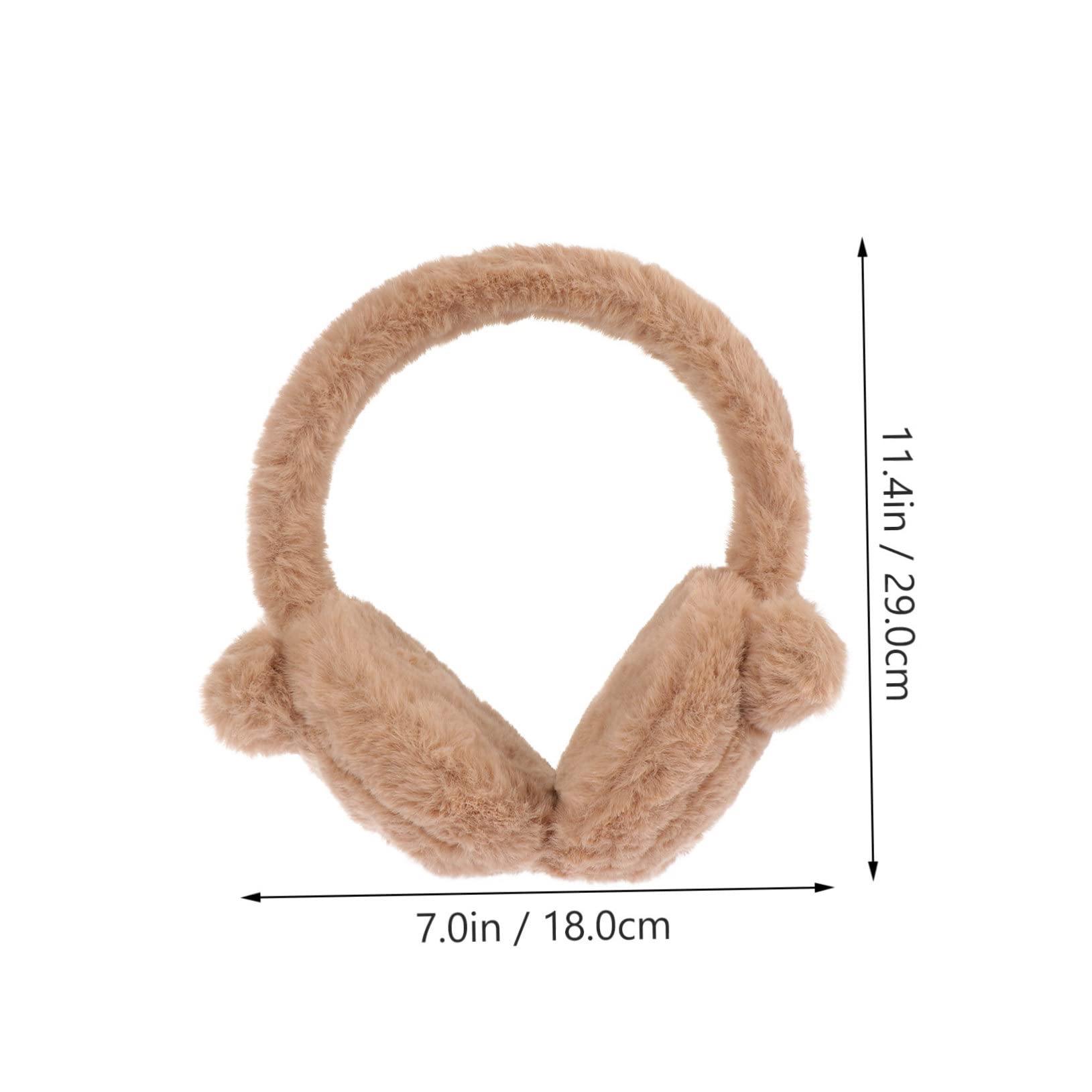 FRCOLOR Cute Earmuff Cozy Ear Muffs for Sleep Ideal for Cold Weather Protection Random Color