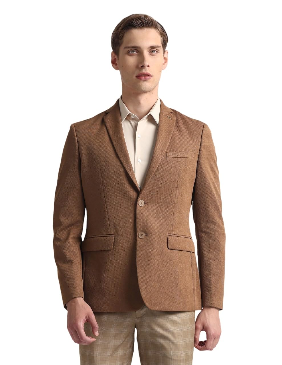 arrow Men's Single Breasted Slim Blazers-picture-22