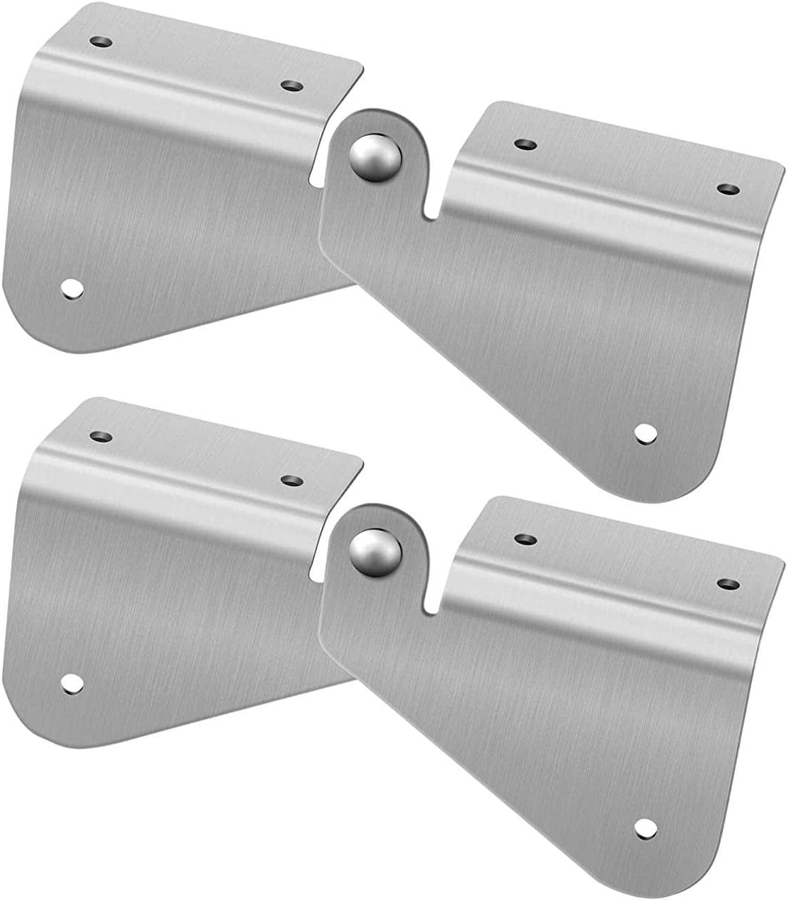 2PCS Zip Hinge, DIY Gutter Extension Hinge, WeatherResistant Downspout