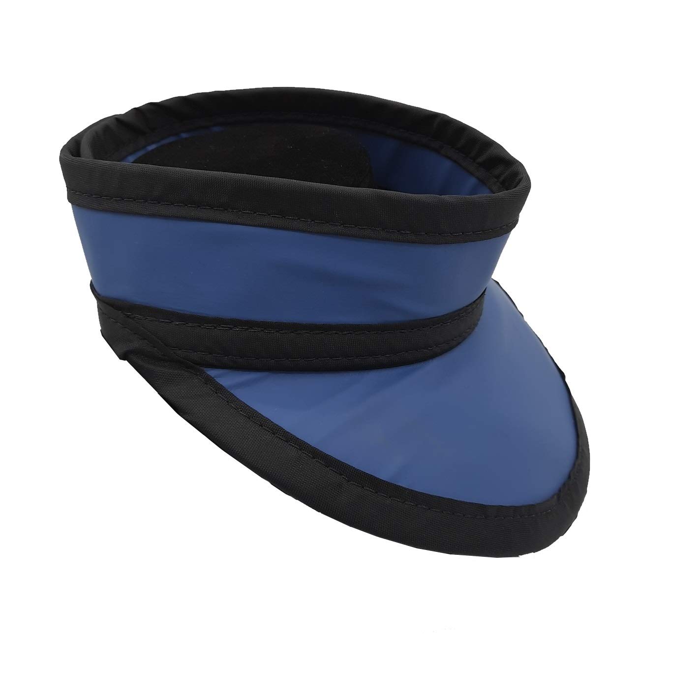 Protezione per tiroide con protezione leggera dalle radiazioni 0,5 mm, equivalente al piombo Pb, chiusura magnetica, navy