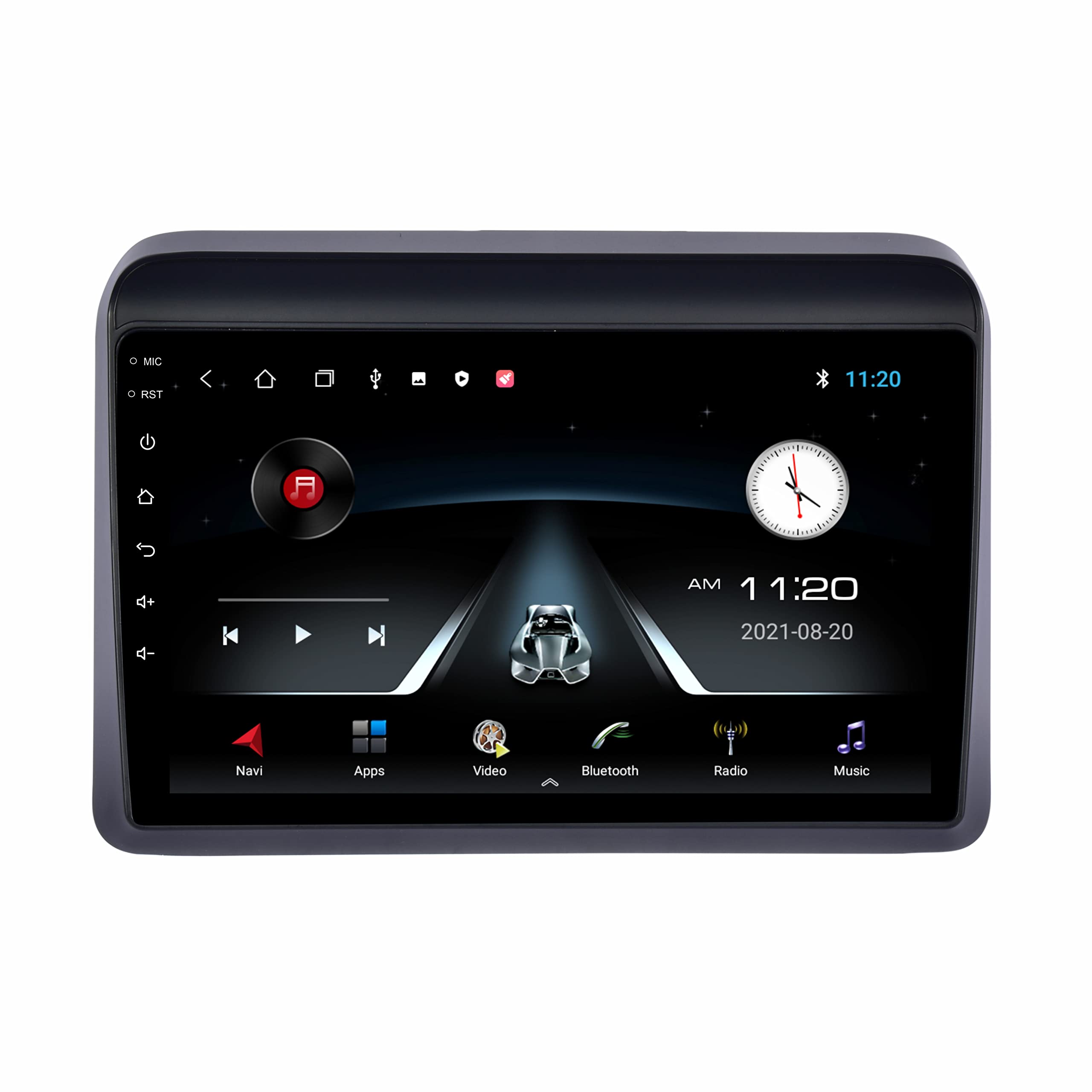 BASSOHOLIC 9" Android Car Stereo | Maruti Suzuki Ertiga (2018–Present) | 2GB RAM + 32GB ROM | Gorilla Glass | Full HD Display | WiFi | GPS | SWC | Reverse Parking Camera Included