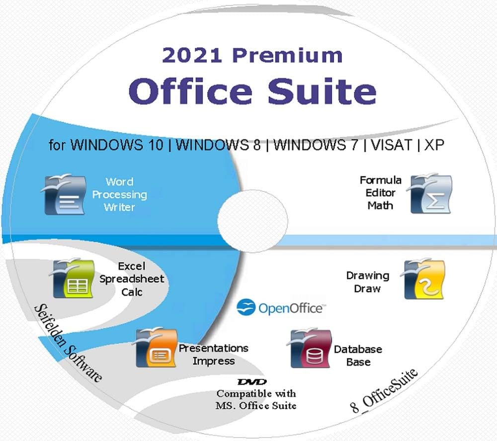 Office Suite 2022 Perfect Home Student and Business for Windows 10 8.1 8 7 Vista XP 32 64bit| Alternative to Office 2019 2016 2013 2010 365 Compatible Word Excel PowerPoint⭐⭐⭐⭐⭐