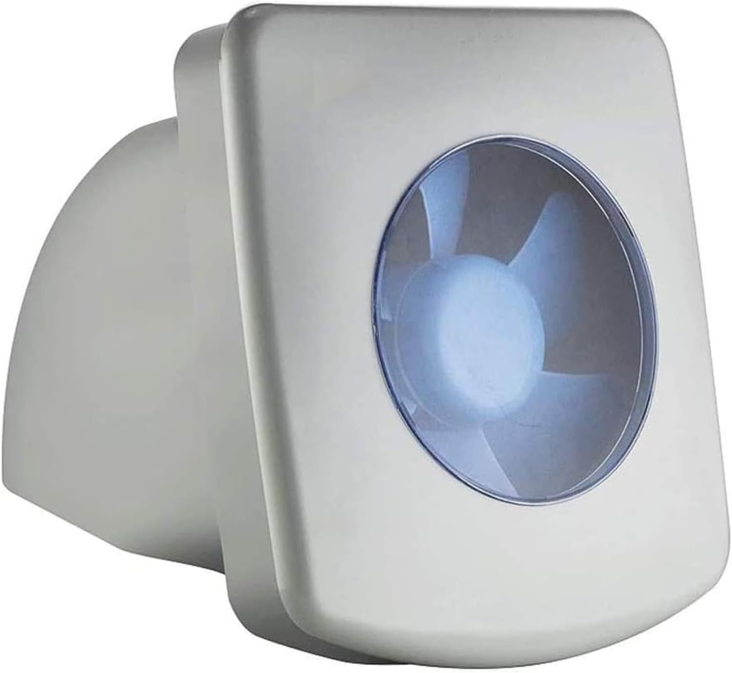 Kitchen Exhaust Fan, Extractor Fan Ventilation Fan Gray Square Exhaust Fan Kitchen Special Exhaust Fume Fan Strong Window Ventilation Fan