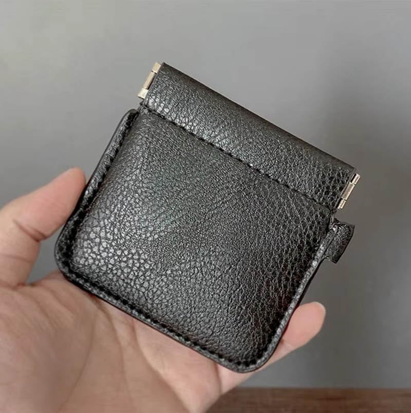 VDR Quiver Magic Tricks Leather Coin Purse Coin Appearing Vanishing Magic Magician Close Up Street Illusions Gimmick Props(plus size)