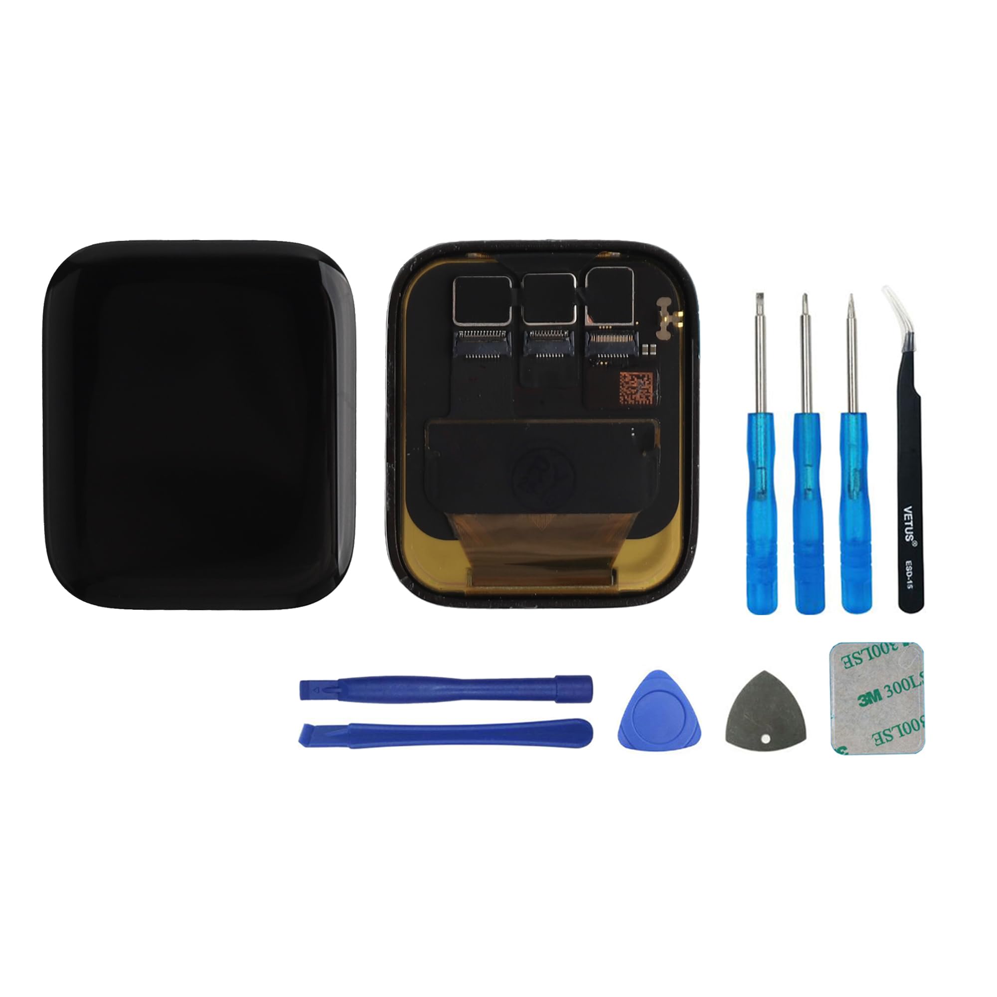 Nowy zamiennik wyświetlacza kompatybilny z Apple Watch SE 2 44 mm A2724 A2727 A2856 1,78" LCD Display Touch Screen Assembly with Tools