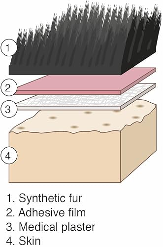 Miniatura 8 de Mustaches Self Adhesive On Bail Fake Beard Novelty False Facial Costume Accessory for Adults