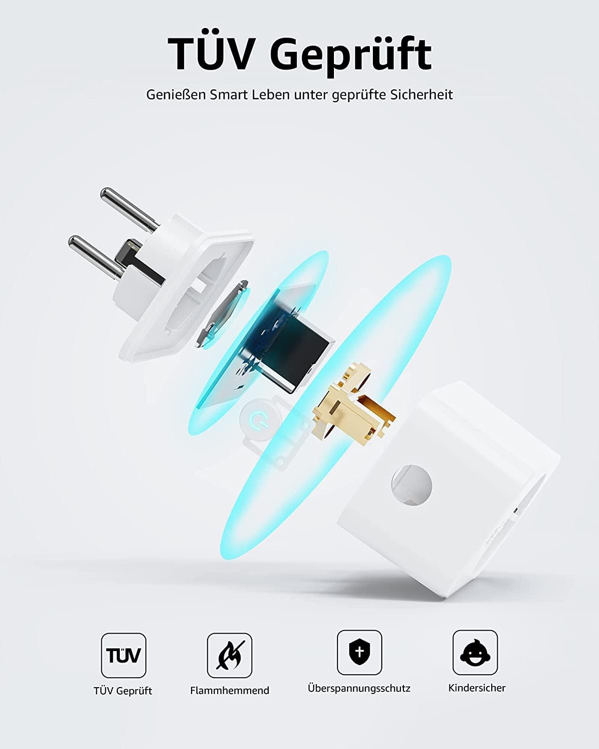 WOOX R6118 Smart Socket Internal Safety Features