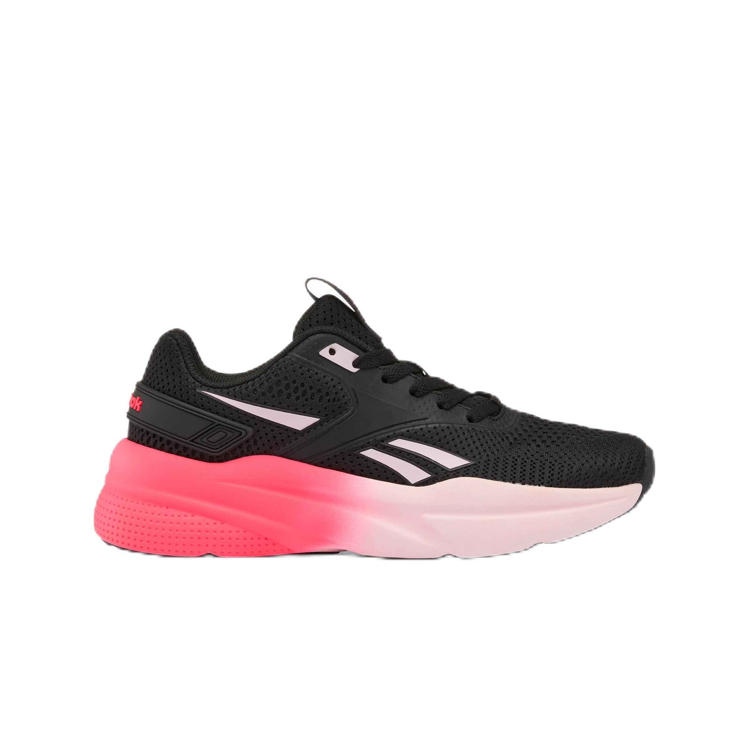 Reebok Women's Relora Trainers, Black/Pink Blast/Bold Purple, 42.5 EU